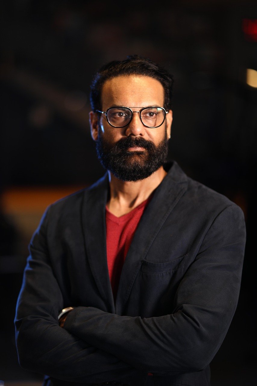 beard, bearded, man, portrait, male, indian, corporate, handsome, toned, spectacles, men, tshirt, guy, confident, happy, control, powerful, adult, asian, gym, fitness, fit, exercise, pose, formal, black company, black power, black happiness, beard, men, men, men, men, men, tshirt, tshirt